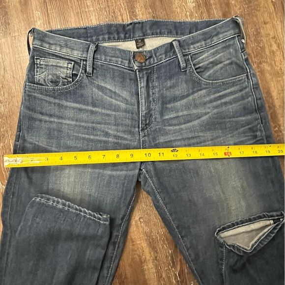 True Religion Audrey Slim Boyfriend Denim Blue Jeans Size 26 Made in the USA - Picture 5 of 13